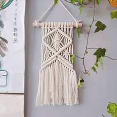 알로데 휴양지 니트 벽걸이 장식, NO.04 다이아몬드