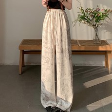루나걸 여성용 시티드 밴딩 쿨 팬츠 L24SMP041948