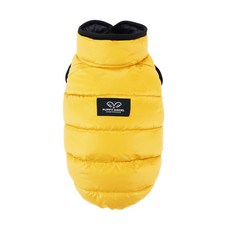 퍼피엔젤 강아지 AIR2 패딩 조끼 Regular PA-OW540, 290 Yellow, 1개