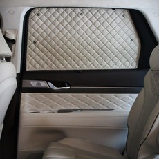 ruzen The MAX 車宿窗簾 遮光簾 全套組 KA4 Carnival 第四代, 凱莉米色, 1套