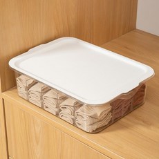 Make Mine 衣櫃抽屜式空間收納盒 附蓋 10格, 白色