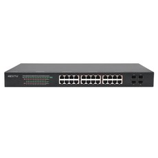 넥스트유 기가 24포트 PoE플러스 4SFP 400W 스위칭허브, NEXT-POE2444-SFP, 1개 가전디지털/PC주변기기 반품 최저가 267,540원