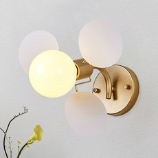 Saetbyeol House泡泡1等壁燈, 黃金