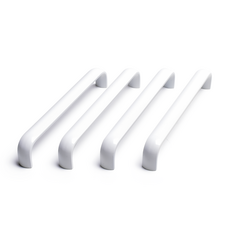 把手世界 Morning 2孔家具把手 P160mm 白色, 4個