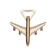 비행기 병따개 오프너, 골드, 1개