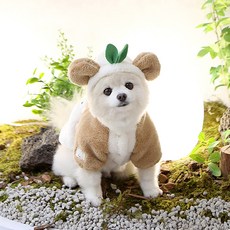 ITS DOG 寵物汪寶防寒外套, 1個, 棕色