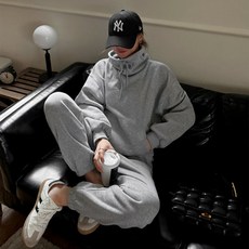 NANING9 女款Honolf刷毛運動套裝