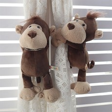 SISEUNDEUSI 窗簾繩娃娃, 1個, 猴子