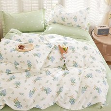 J-bedtime 床寢時光 100%純棉四季被寢具4件組 S9306L-H + R9306M