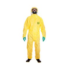 쓰리엠 마이크로가드 2300 일체형 방진복, 옐로우, 1개