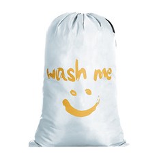 THE FLOW 大容量衣物收納袋 白色, 1入, 1個