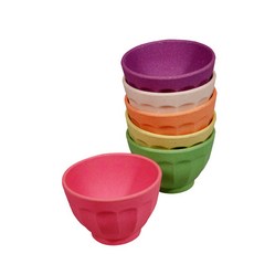 zuperzozial 兒童碗 6入, 彩色款, 1組