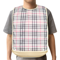 로시테라 탈부착 성인용 턱받이, 베이지-L, 1개