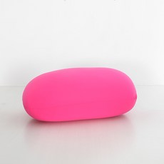 마켓비 앰보 1인 패브릭 빈백소파 LS001, 핑크