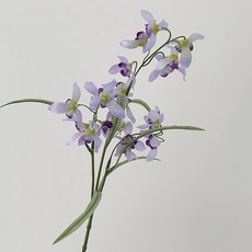 人造花 盛開蘭花 高級室內裝飾 BRP1401, 1個, 紫色