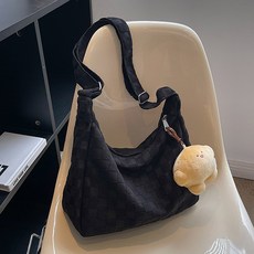 캐쥬얼 인형장식 크로스 에코백 1200