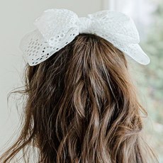 CHENNY BONGBONG 女童蝴蝶結髮夾 L號