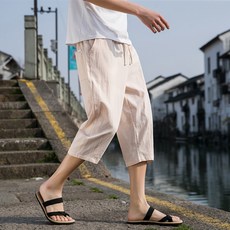 남성용 MA 여름 루즈핏 7부 반바지