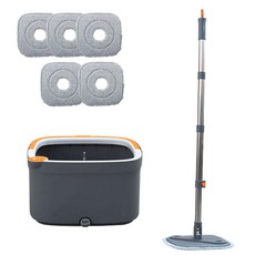 淨污分離省水旋轉伸縮拖把組, 1組