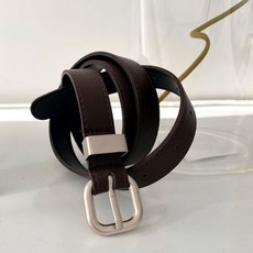 Tea&Cookie方形霧面經典皮帶 DT0117