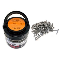 Inno09 平頭機件不銹鋼 4 x 40 毫米 JPMS041 100p, 1個