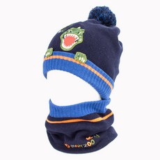 DIMONZOO 兒童暴龍帽 + 保暖套組 DZ0078