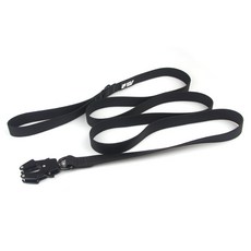 WILD DOG 狗狗防水蛙扣牽繩, 黑色, 1個