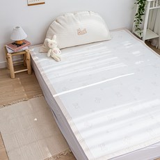 이몽 유아용 듀라론 냉감 방수 쿨매트, 곰, 1개