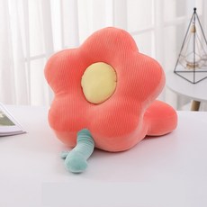 참리빙 趴睡花朵好眠手腕手肘靠墊 H00310, 橘色