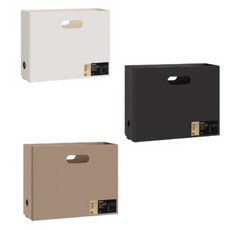 YOUNGGREEN DIY簡約文件架 文件整理盒 3入, 隨機出貨