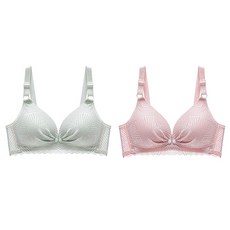 幾何線條孕婦哺乳內衣 2入