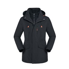 AOULS阿爾斯男款長絨毛層疊保暖戶外夾克 #1896