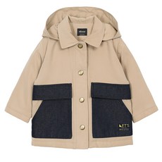 alfonso 孩童三級配色外套