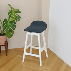 어반 높은 바텐 홈바 아일랜드 식탁 의자, 다크 그레이, 1개