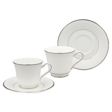 Aroma Dimension 雙人咖啡杯 2入 + 杯碟 2入 組, 1套, 混合色