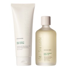 OHIOHOO Hug Therapy身體乳 200ml+身體油 100ml, 1組
