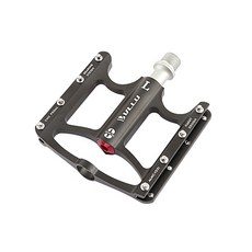 VLLU 鋁製鉻鉬軸踏板 ALNC1021, 黑色的, 1個