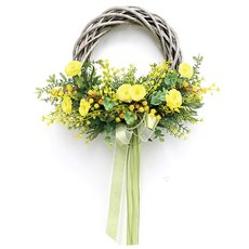 Garden in the City 復古雛菊花環, 黃色