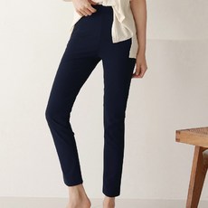 뮤리엘 여성용 아이스 쿨 스판 일자 밴딩팬츠