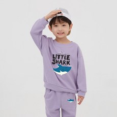 KIDSCREW 兒童鯊魚圖案上下裝套組