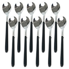 Camel 不鏽鋼懸浮湯匙, 1個, 湯匙 10入, 黑色