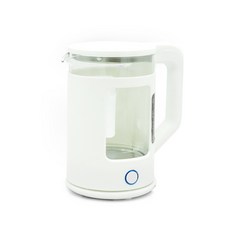 TAEYU 玻璃無線快煮壺 白色 1.8L, TP-2000