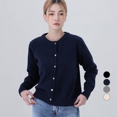 Awesomearound 女款圓領針織開襟衫