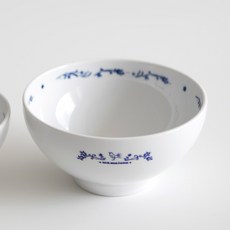 마이스터핸드 니코트 마메종 블루로즈 국그릇, 1개
