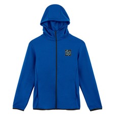 C'mile 男款全印花內裡連帽拉鍊外套