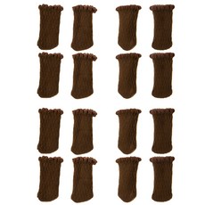 BASE ALPHA ESSENTIALS 椅腳套 棕色, 8*3cm, 16個