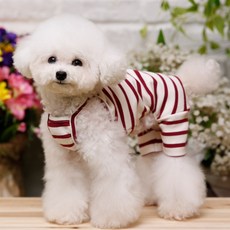 Pet Design 寵物狗Saint細肩帶連身衣, 酒紅色