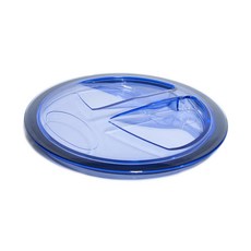 Home Industry 大型透明水槽蓋, 1組, 藍色 + 銀色