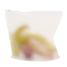 아이엔피 무지 슬라이드 타공 지퍼백 유백 반투명 30호 30 x 40 cm, 1개, 100개