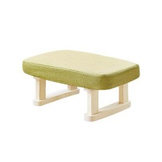 미뉴강베리 낮은 스툴의자, 린넨그린